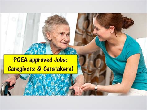 www.poea.gov.ph job hiring caregiver in israel